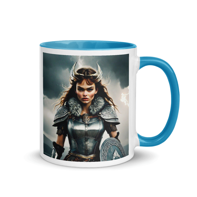 Hero Portrait - Color Inside Mug 11oz