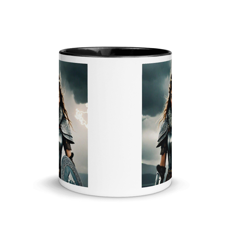 Hero Portrait - Color Inside Mug 11oz
