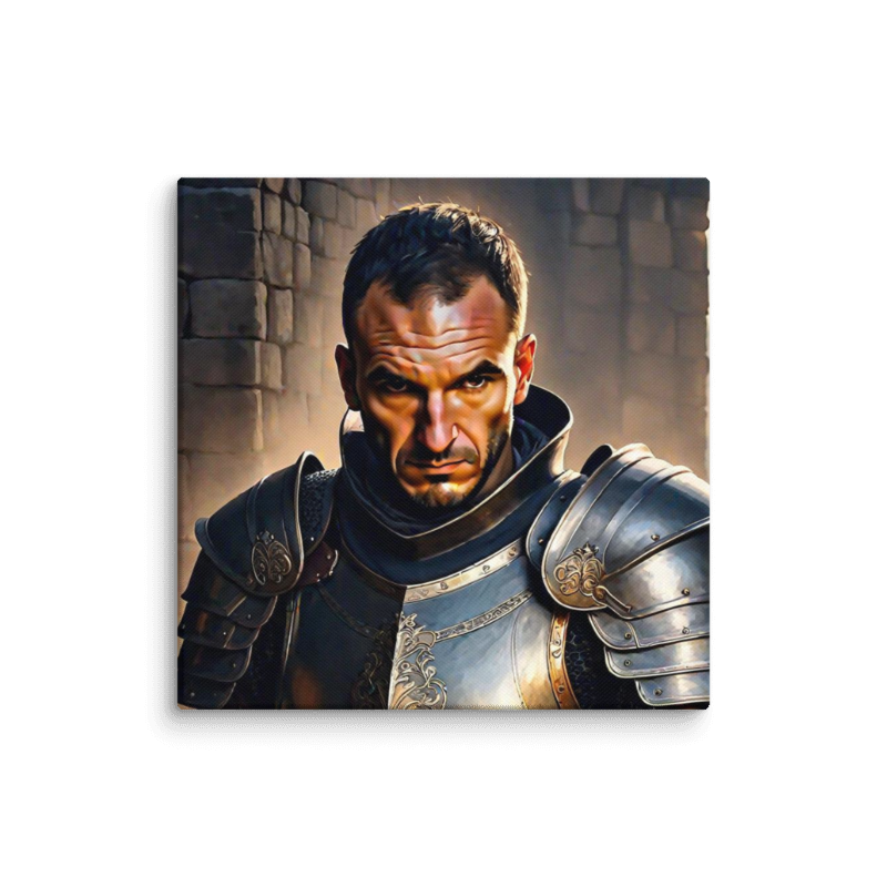 Hero Portrait - Canvas Print