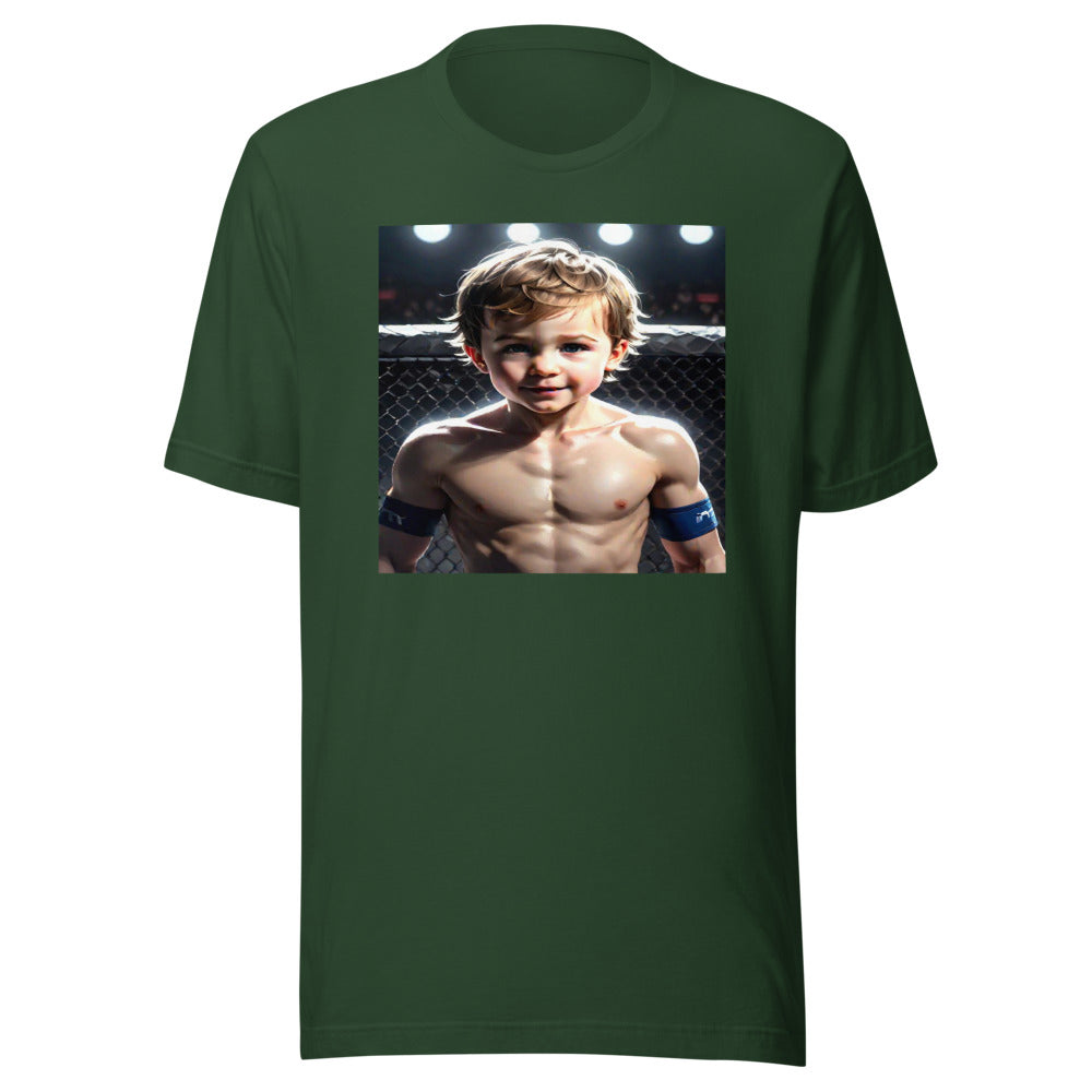 Forest youth tee - cage fighter warrior
