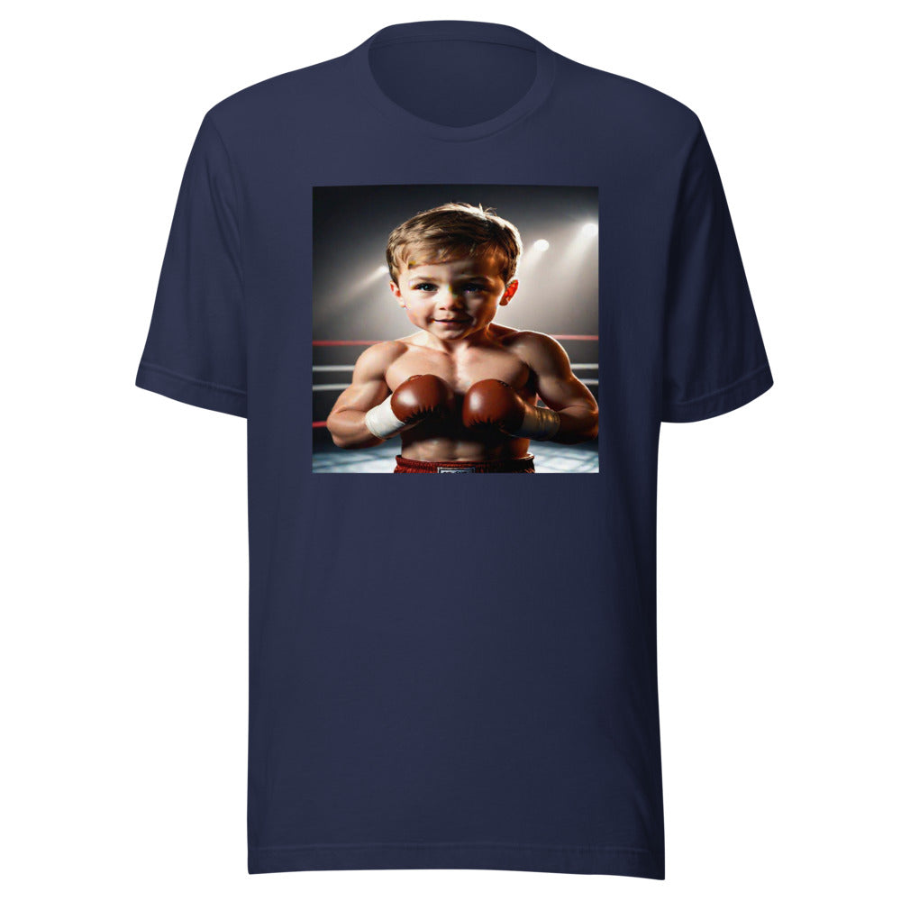 Navy youth tee - boxing warrior
