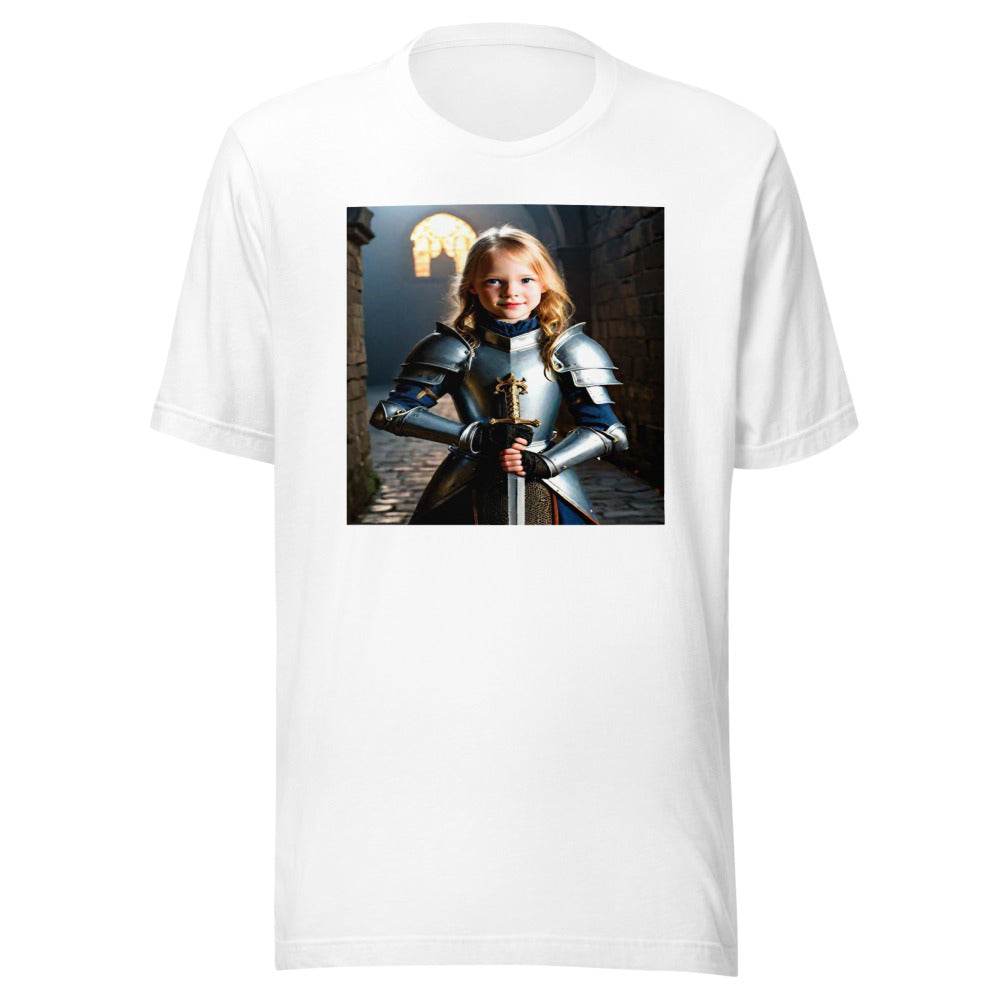 White youth tee - medieval warrior